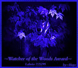 Watcher of the Woods Award